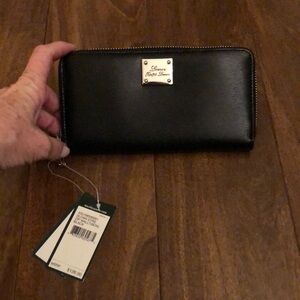 Lauren Ralph Lauren black leather wallet
